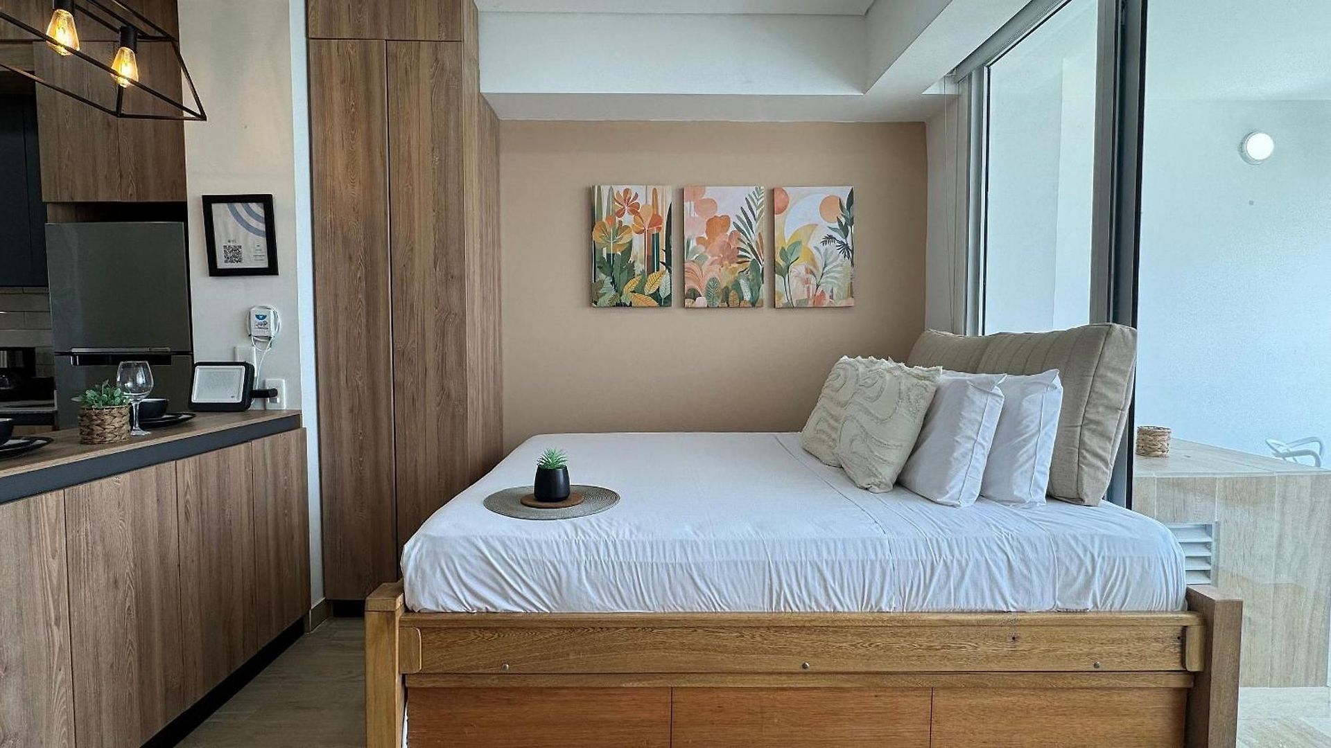 Apartamento Loft Familiar Con Balcón Y Piscina Cb840 *