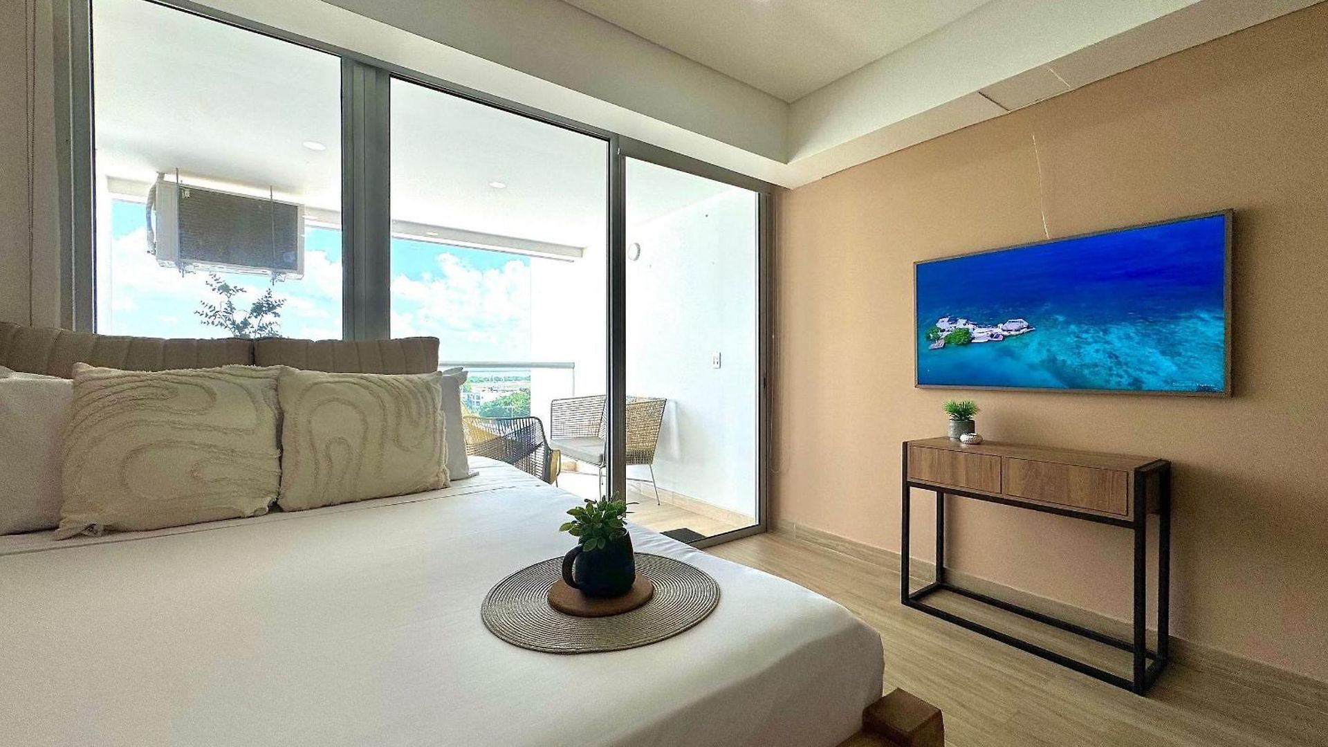 Apartamento Loft Familiar Con Balcón Y Piscina Cb840