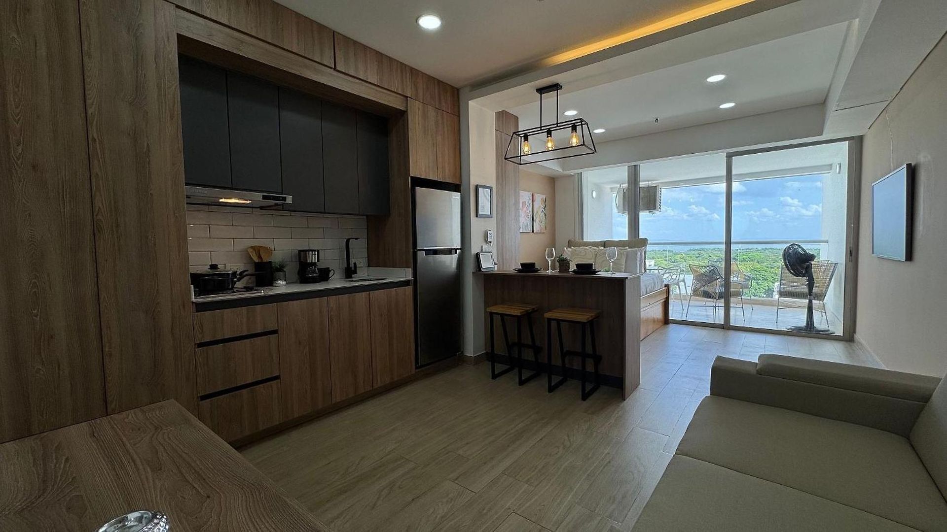 Apartamento Loft Familiar Con Balcón Y Piscina Cb840