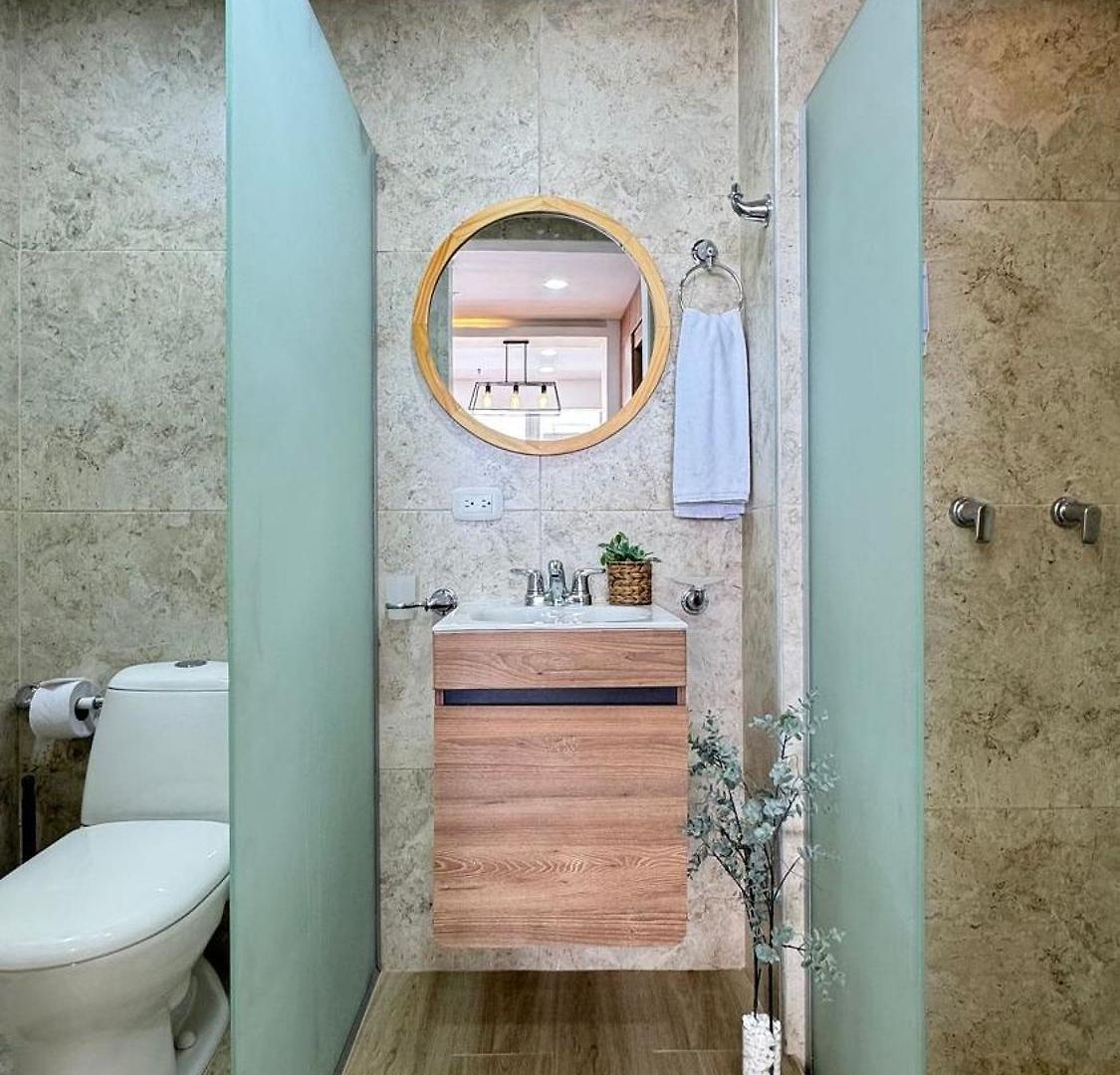 Apartamento Loft Familiar Con Balcón Y Piscina Cb840 *