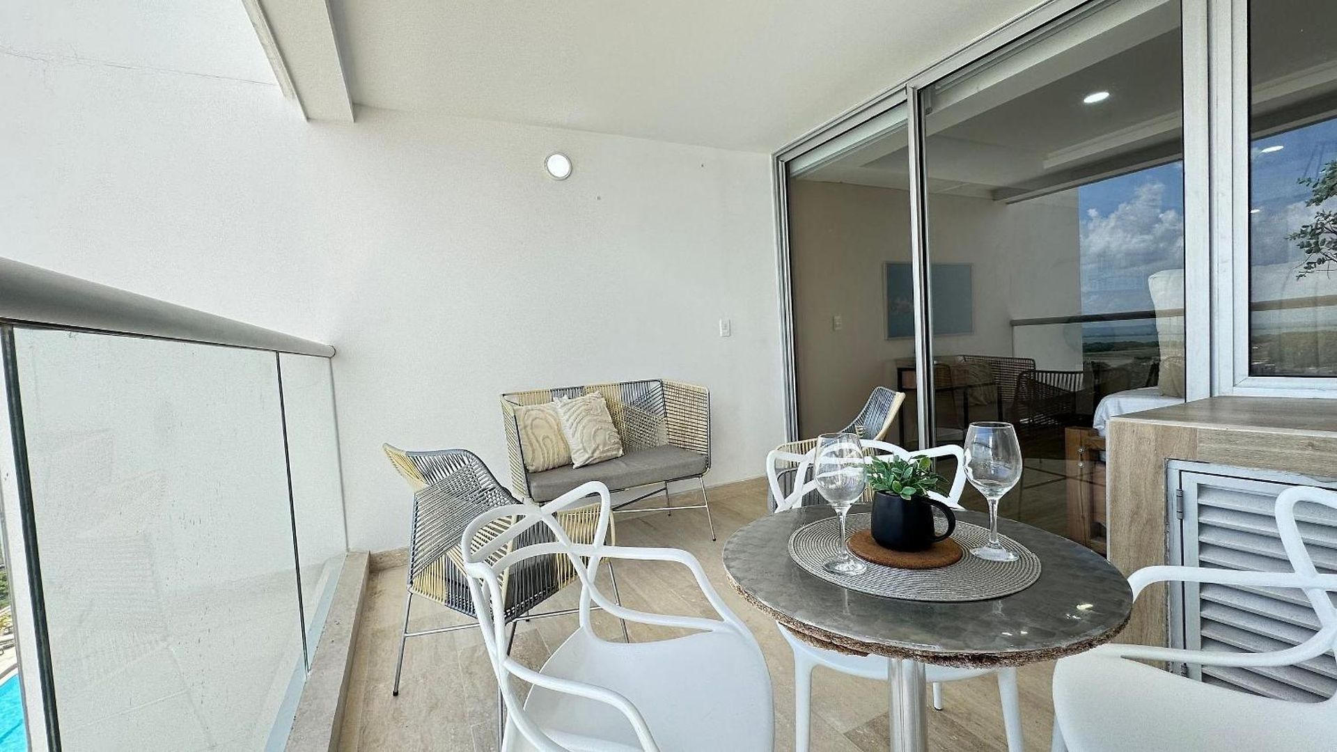 Loft Familiar Con Balcón Y Piscina Cb840 Apartamento Cartagena