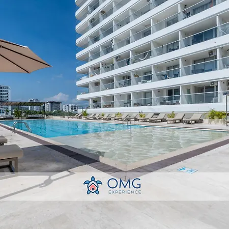 Apartamento Loft Familiar Con Balcon Y Piscina Cb840 *