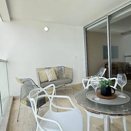 Loft Familiar Con Balcon Y Piscina Cb840 Apartamento Cartagena