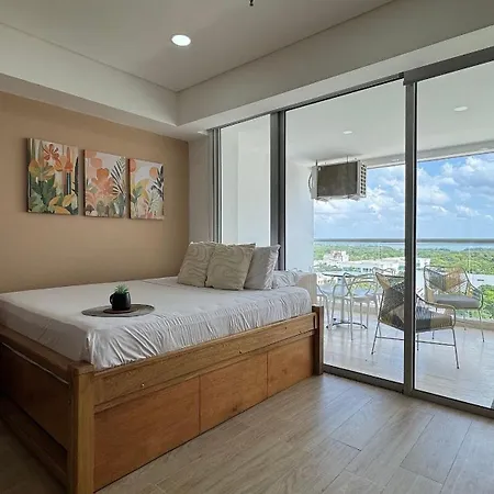 Apartment Loft Familiar Con Balcon Y Piscina Cb840