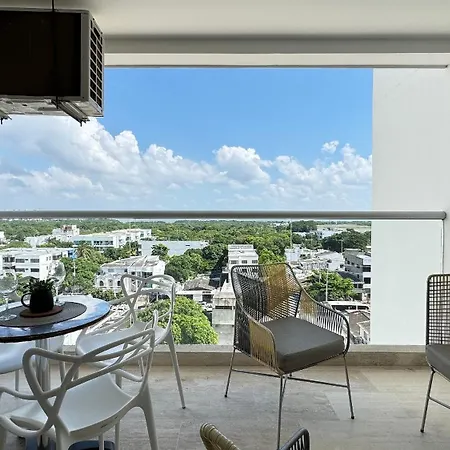 Apartment Loft Familiar Con Balcon Y Piscina Cb840 *